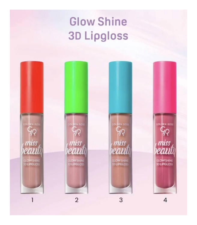 رژلب مایع براق گلدنرز مدل میس بیوتی